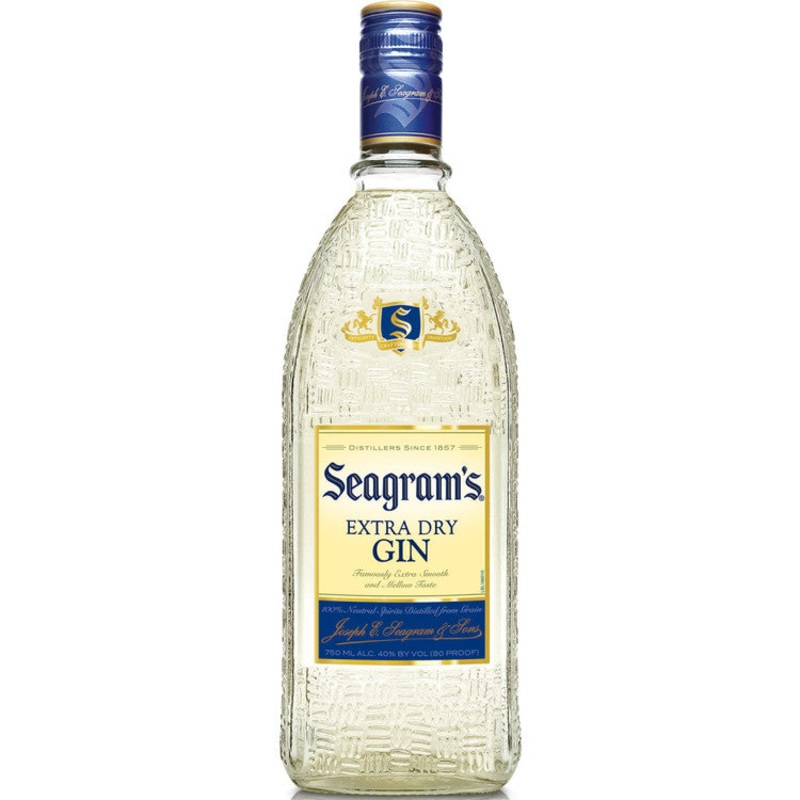 SEAGRAM'S EXTRA DRY GIN 80 750ML 750ML