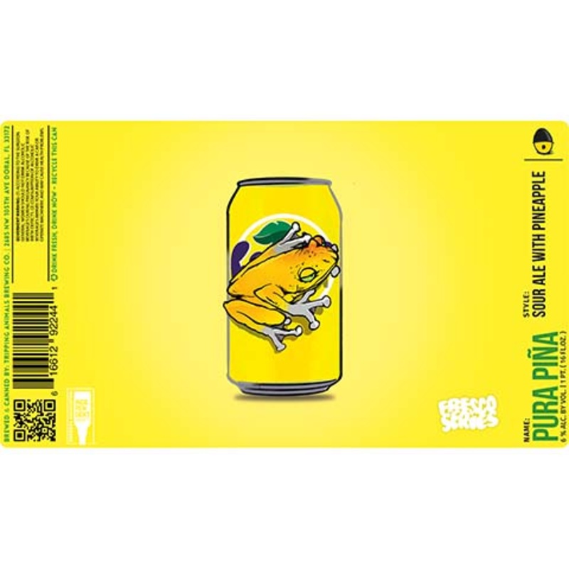 Tripping Animals Pura Pina Sour Ale 16OZ SINGLE CAN