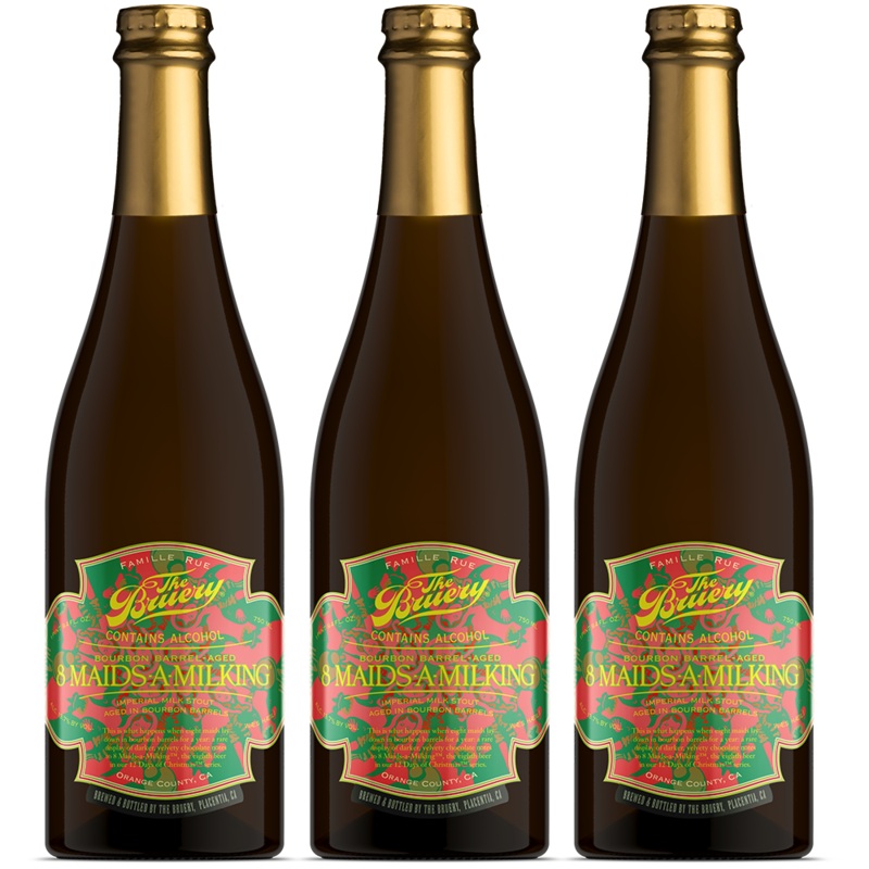 8 Maids-A-Milking - Bourbon Barrel-Aged (2016) 3-Pack - 5% Off