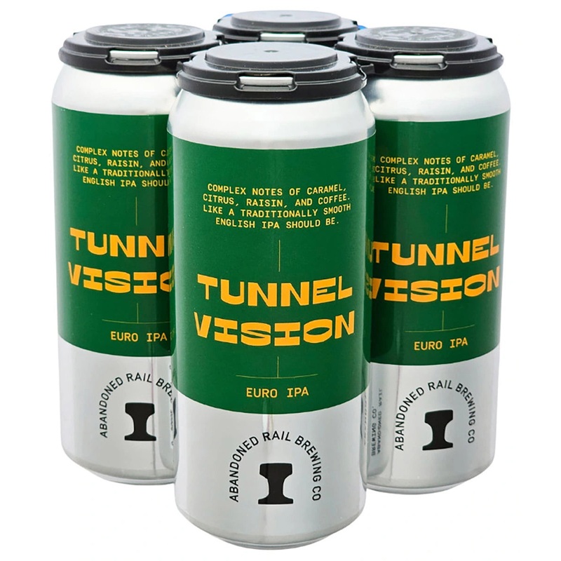 ABANDONED RAIL TUNNEL VISION EURO PILSNER 473ML 4PK CAN @ Sage Hill [1040976] 1892 ml