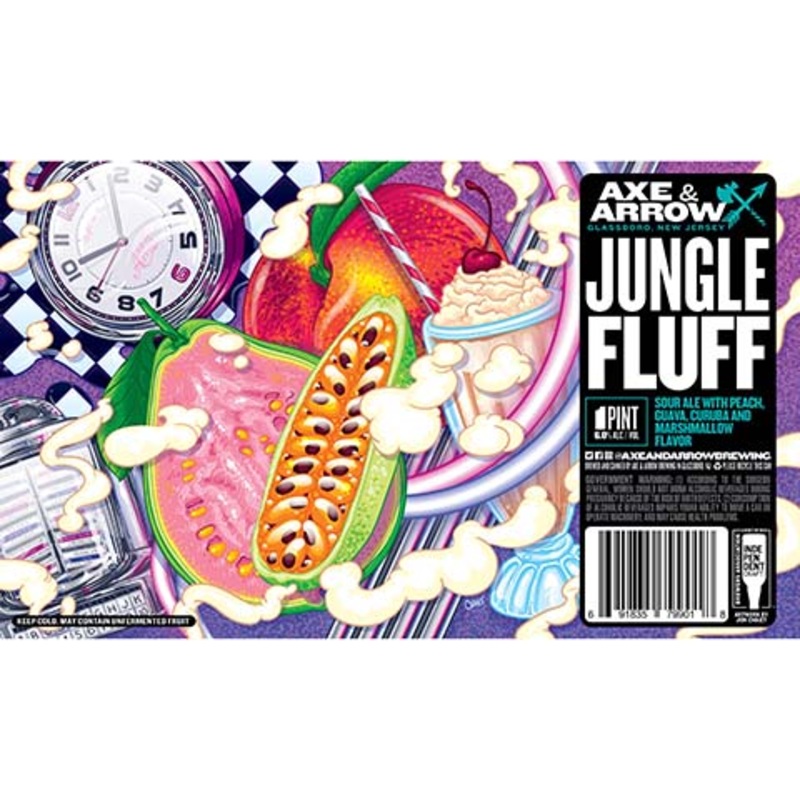 Axe & Arrow Jungle Fluff Sour 16OZ SINGLE CAN