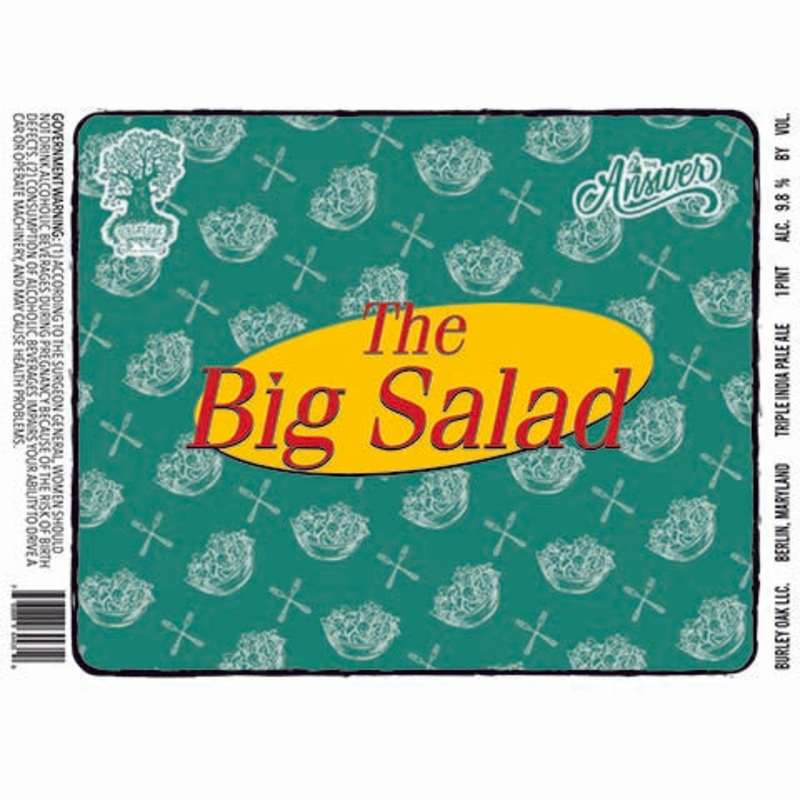 Burley Oak The Big Salad TIPA 16OZ SINGLE CAN