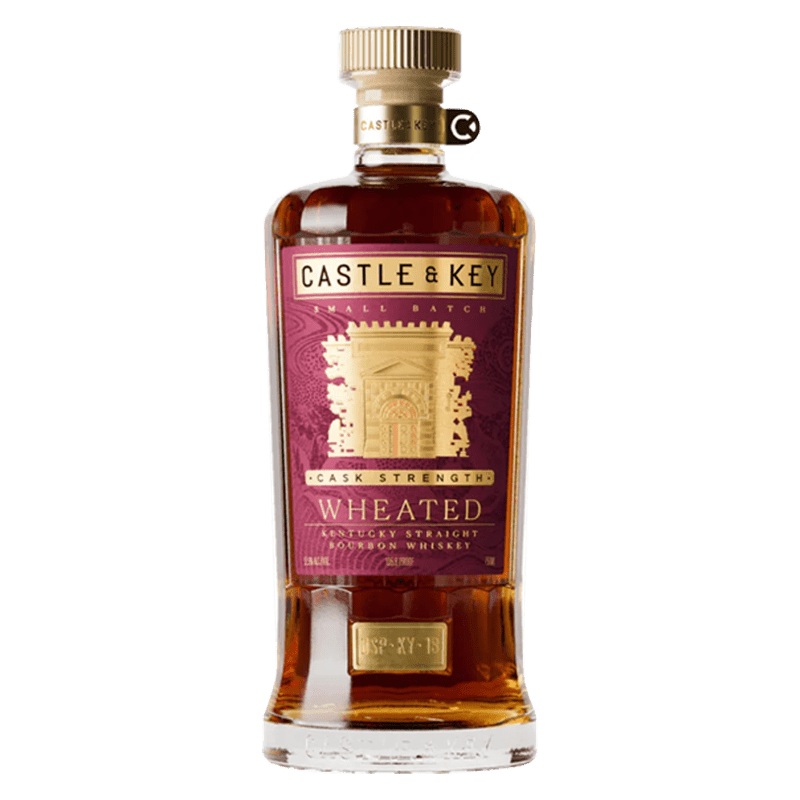 Castle & Key Cask Strength Wheated Bourbon Whiskey 750ml