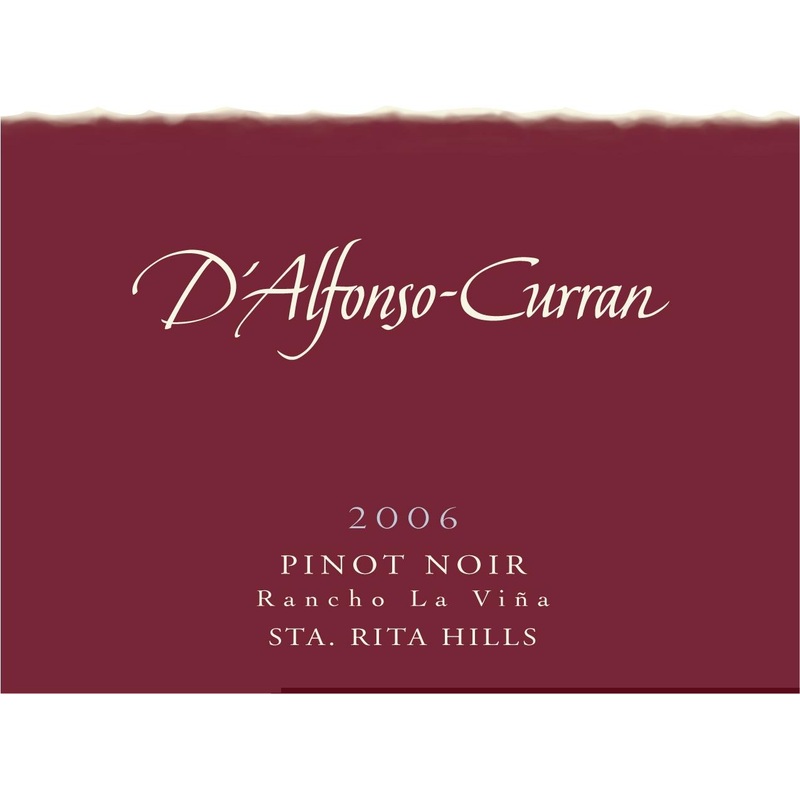 D'ALFONSO-CURRAN PINOT NOIR RANCHO LA VINA 2019 750 mL