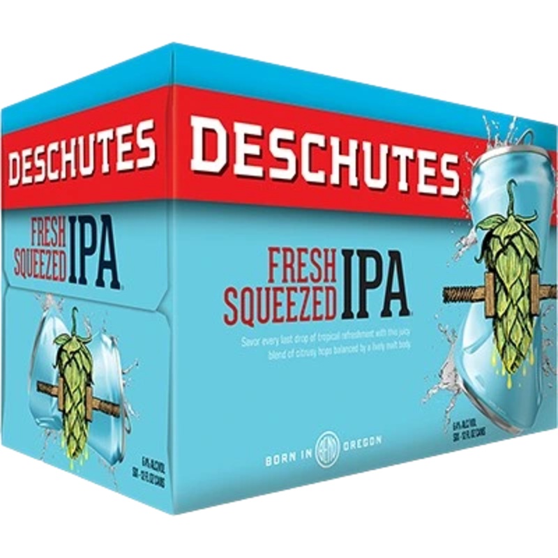 DESCHUTES FRESH SQUEEZED IPA 355ML 6PK CAN @ MacTaggart Ridge [1018715] 2130 ml