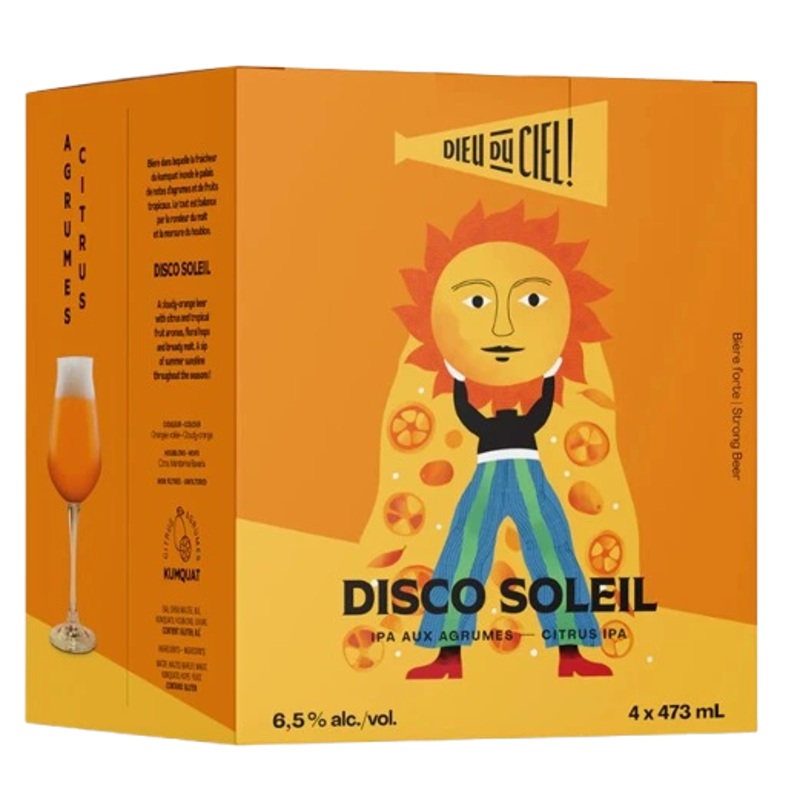 DIEU DU CIEL DISCO SOLEIL IPA 473ML 4PK CAN @ Southgate [1031071] 1892 ml