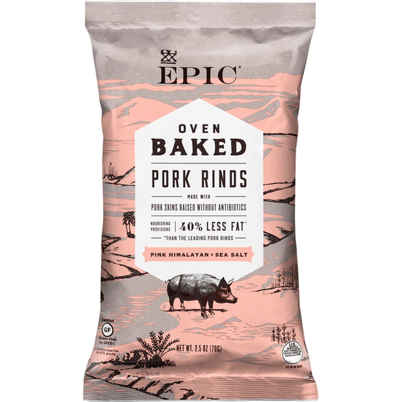 Epic Pork Rinds Himalayan Salt