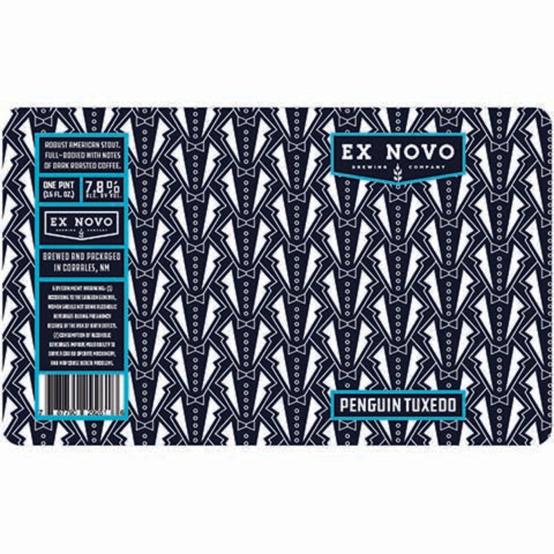 Ex Novo Penguin Tuxedo 16OZ SINGLE CAN