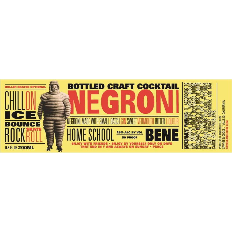 HOME SCHOOL NEGRONI 24PK/200ML 200 mL