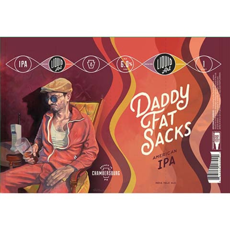 Liquid Love Daddy Fat Sacks IPA 16OZ SINGLE CAN