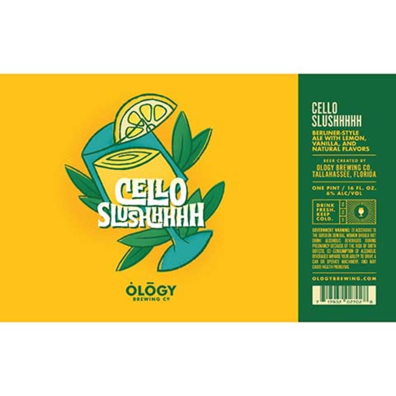 Ology Cello Slushhhhh Berliner-Style Ale 16OZ SINGLE CAN