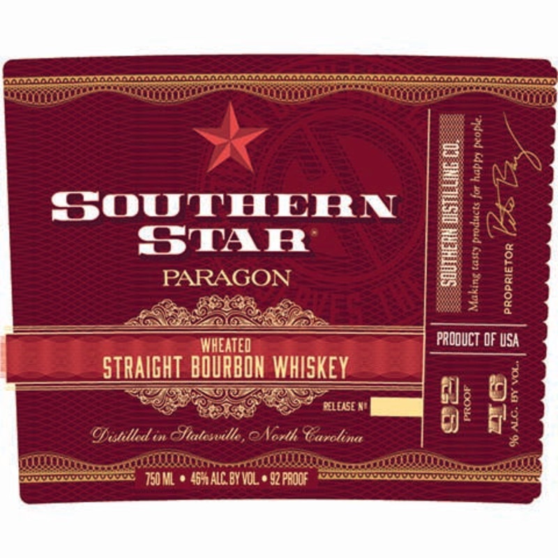 Southern Star Paragon Wheated Straight Bourbon Whiskey 750ML BTL