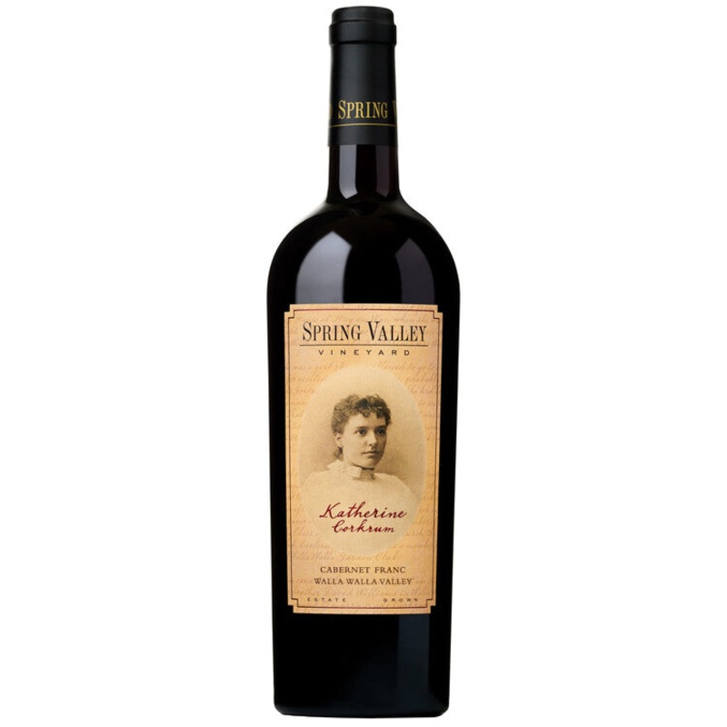 SPRING VALLEY VINEYARD CABERNET FRANC KATHERINE CORKRUM WALLA WALLA VALLEY 2014 750ML 750ML