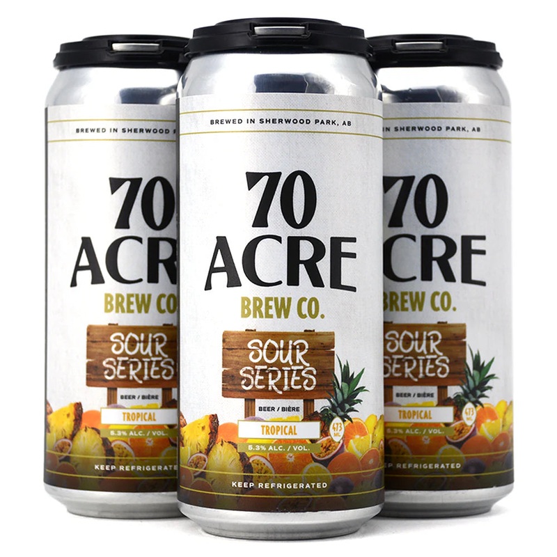 70 ACRE TROPICAL SOUR 473ML 4PK CAN @ Windermere [1041188] 1892 ml
