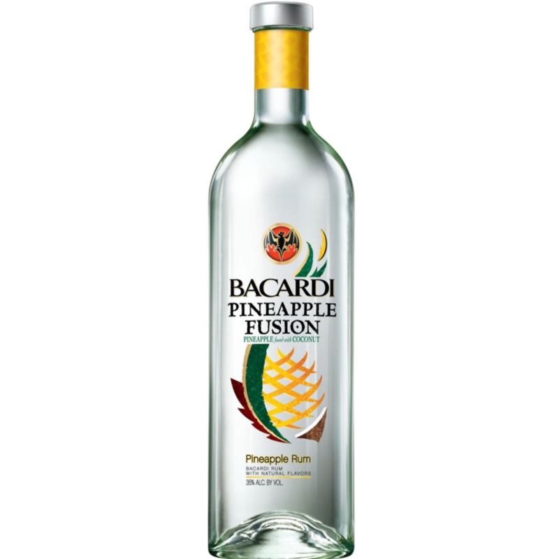 BACARDI PINEAPPLE FLAVORED RUM 70 750ML 750ML