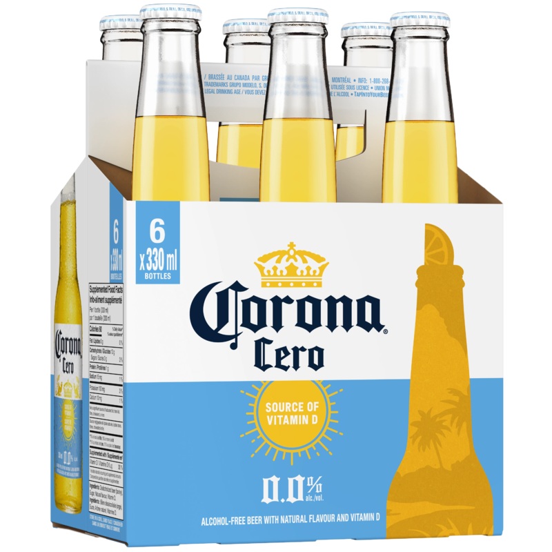 CORONA CERO 0.0% NON ALC 330ML 6PK BT @ Kelowna [1041389] 1980 ml