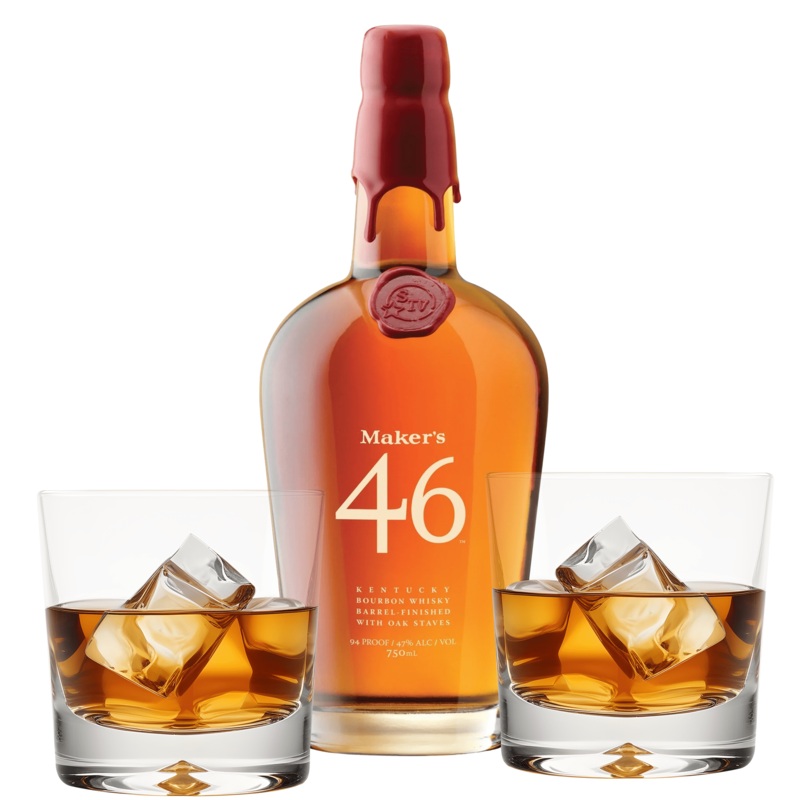 Makers Mark 46 Bourbon Gift Set Cheers to You