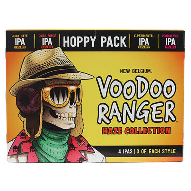 New Belgium Voodoo Ranger Hoppy Pack Haze Collection 12PK 12OZ CAN
