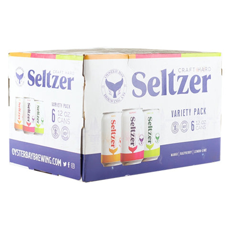 Oyster Bay Craft Hard Seltzer Variety Pack 6PK 12OZ CAN