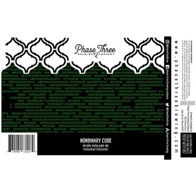 Phase Three Nonbinary Code DIPA 16OZ SINGLE CAN