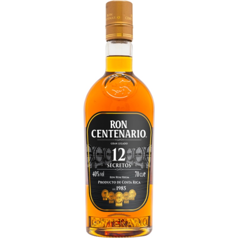RON CENTENARIO RUM 12 YEAR OLD GRAN LEGADO 750 mL