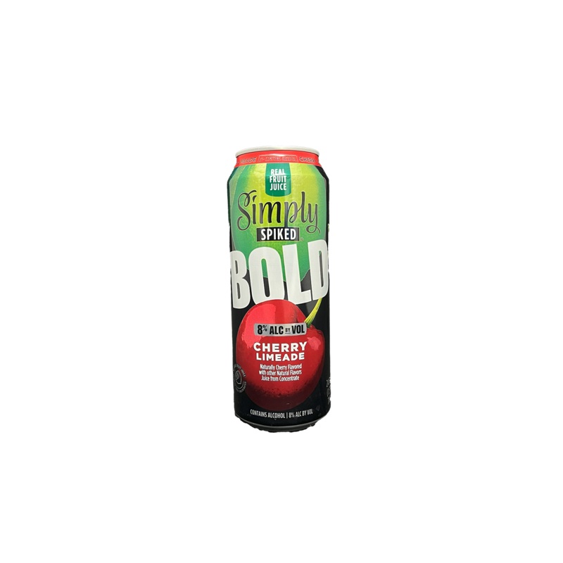 Simply Spiked Bold Cherry Limeade 24 oz Can