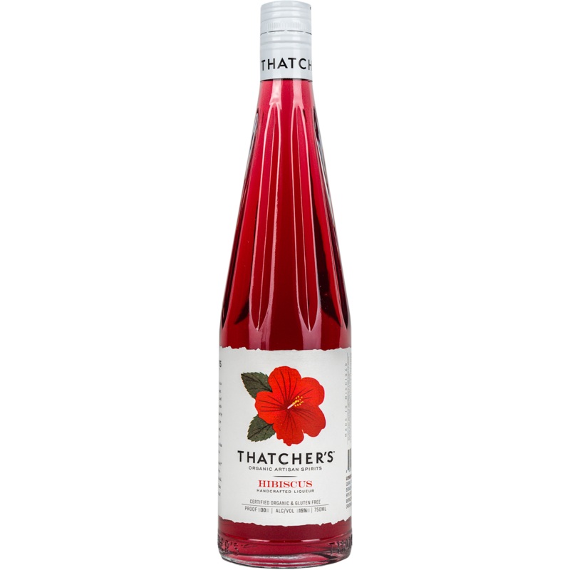 Thatchers Organic Liqueur Hibiscus 750ML 750ml Bottle