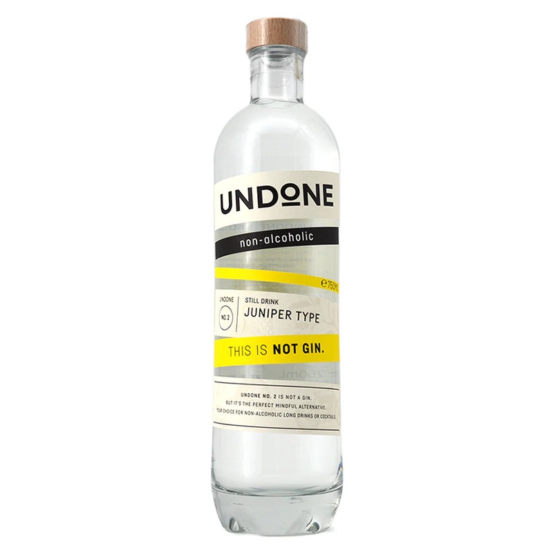 UNDONE NON ALC STILL DRINK JUNIPER TYPE 700ML @ Windermere [1036240] 700 ml