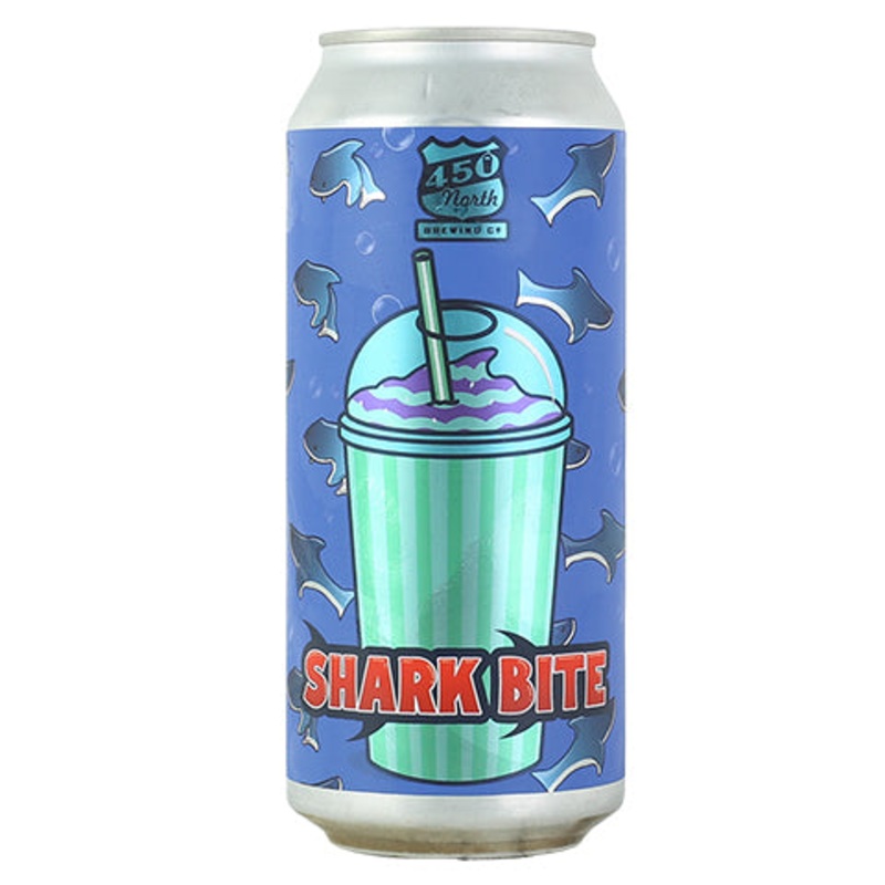 450 North Blue Shark Bite Slushy XXL Sour 16OZ SINGLE CAN