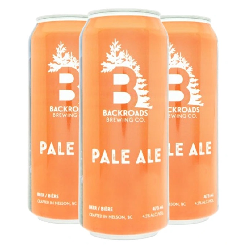 BACKROADS PALE ALE 473ML 4PK CAN @ Kelowna [1056184] 1892 ml