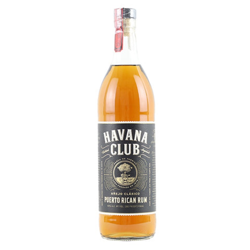 Havana Club Anejo Clasico Puerto Rican Rum 750ML BTL