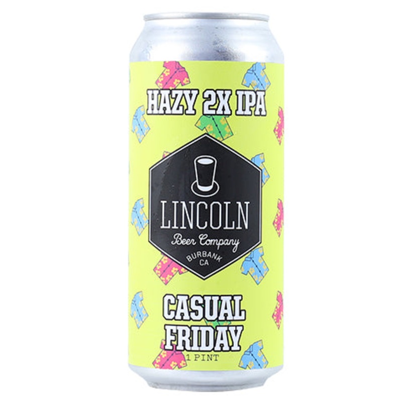 Lincoln Casual Friday Hazy 2X IPA 16OZ SINGLE CAN