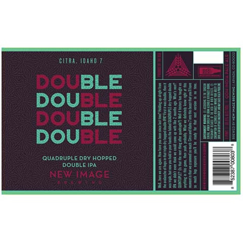 New Image Double Double Double Double (Citra, Idaho 7) DIPA 16OZ SINGLE CAN