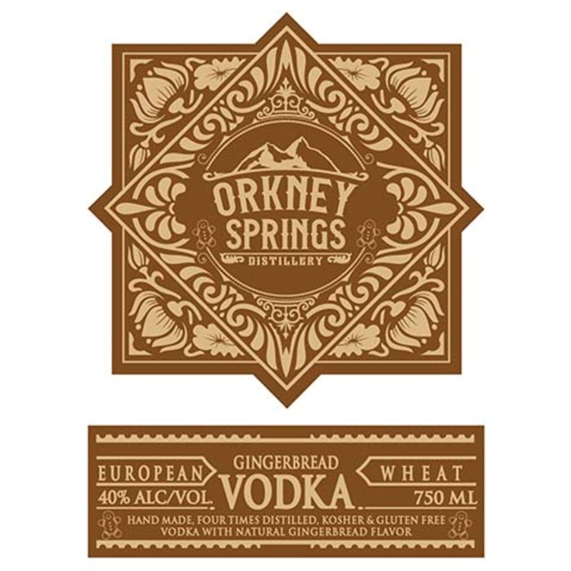 Orkney Springs Gingerbread Vodka 750ML BTL