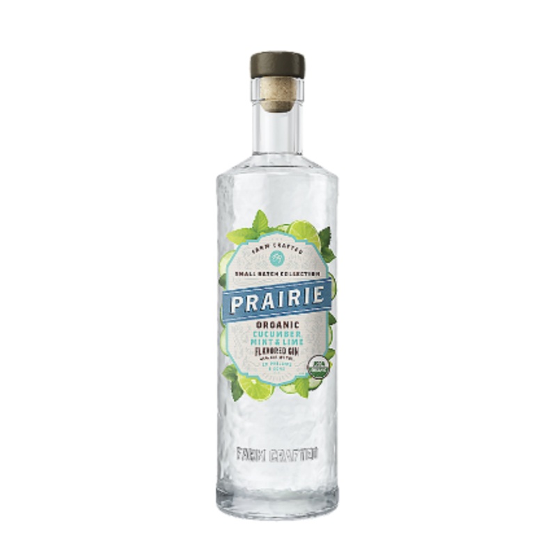 PRAIRIE CUCUMBER MINT & LIME FLAVORED GIN SMALL BATCH COLLECTION 90 750ML 750ML