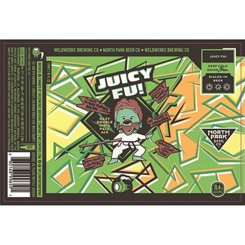 Weldwerks Juicy Fu! Hazy DIPA 16OZ SINGLE CAN