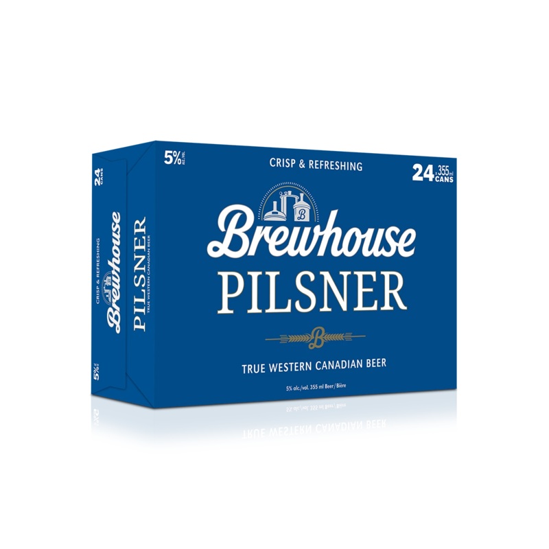 BREWHOUSE PILSNER 355ML 24PK CAN @ Southgate [1028843] 8520 ml