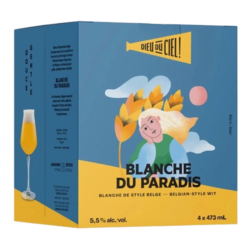 DIEU DU CIEL BLANCHE DU PARADIS 473ML 4PK CAN @ Signal Hill [1032016] 1892 ml