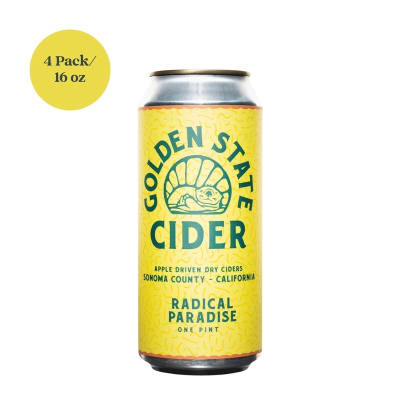 Golden State Cider Radical Guava 16 fl oz 4pk cans