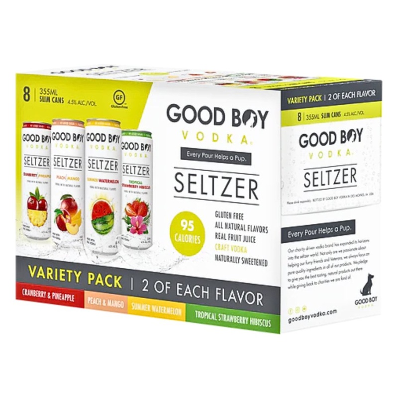 Good Boy Seltzer - Variety Pack 8pk
