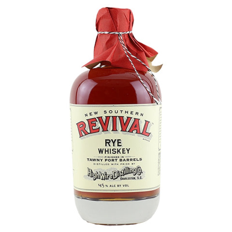 High Wire Rye Whiskey Finished in Tawny Port Barrels 750ML BTL