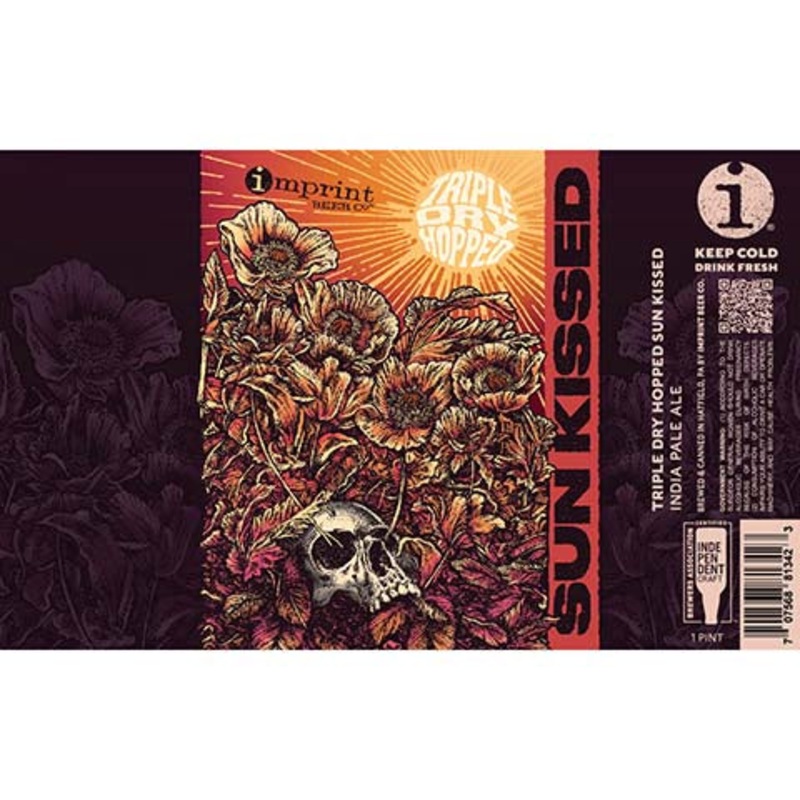 Imprint Beer Sun Kissed TDH IPA 16OZ SINGLE CAN