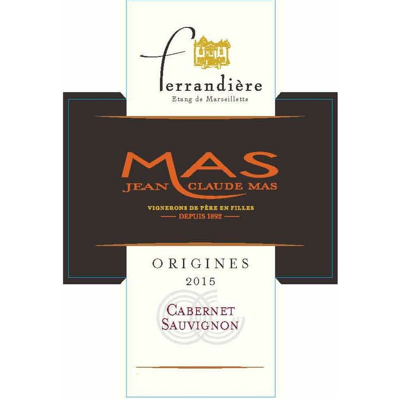 JEAN CLAUDE MAS ORIGINES PAUL MAS CABERNET SAUV 2018 750 mL