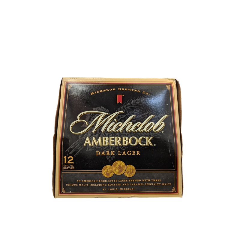 Michelob Amber Bock 12 Pack Bottles