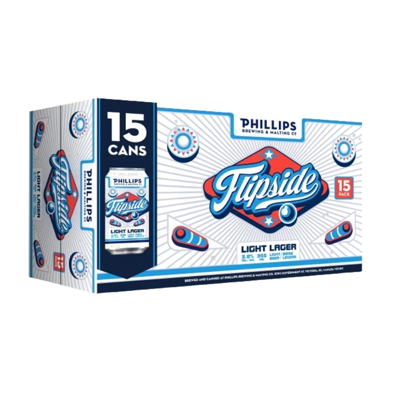 PHILLIPS TILT LIGHT LAGER 355ML 15PK CAN @ Kelowna [1051609] 5325 ml