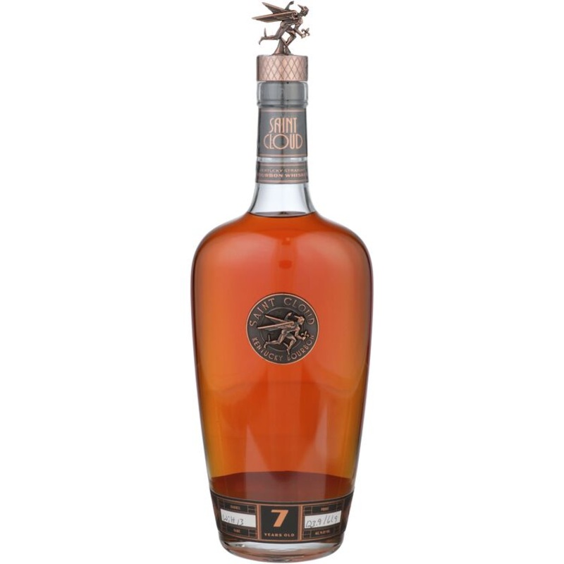 SAINT CLOUD STRAIGHT BOURBON SINGLE BARREL CASK STRENGTH 7 YR 123.9 750ML 750ML
