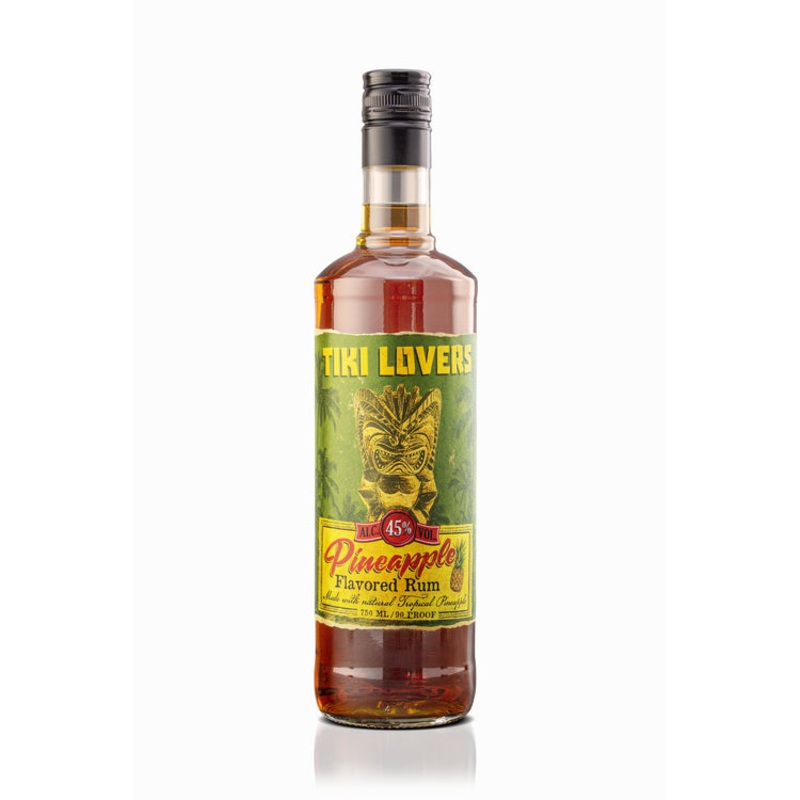 Tiki Lovers Pineapple Flavored Rum 90 750ML 750ML