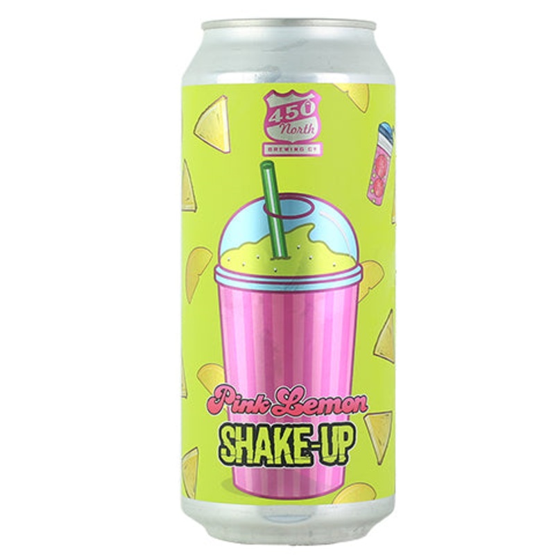 450 North Pink Lemon Shake-Up Slushy XL Sour 16OZ SINGLE CAN