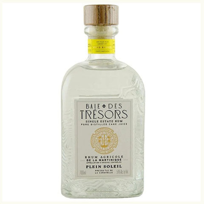Baie des Trsors 'Plein Soleil' Agricole Blanc Rhum 750ML BTL