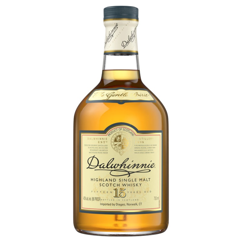 DALWHINNIE SINGLE MALT SCOTCH 15 YR 86 750ML 750ML